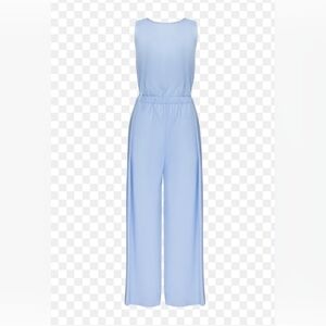 Light Blue Sleeveless Jumpsuit  By Pretty Garden Size S